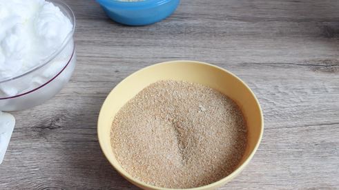 баварские пирожные бисквитно песочные