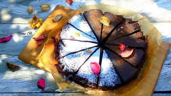 Рецепт Безглютенового брауни с бананом