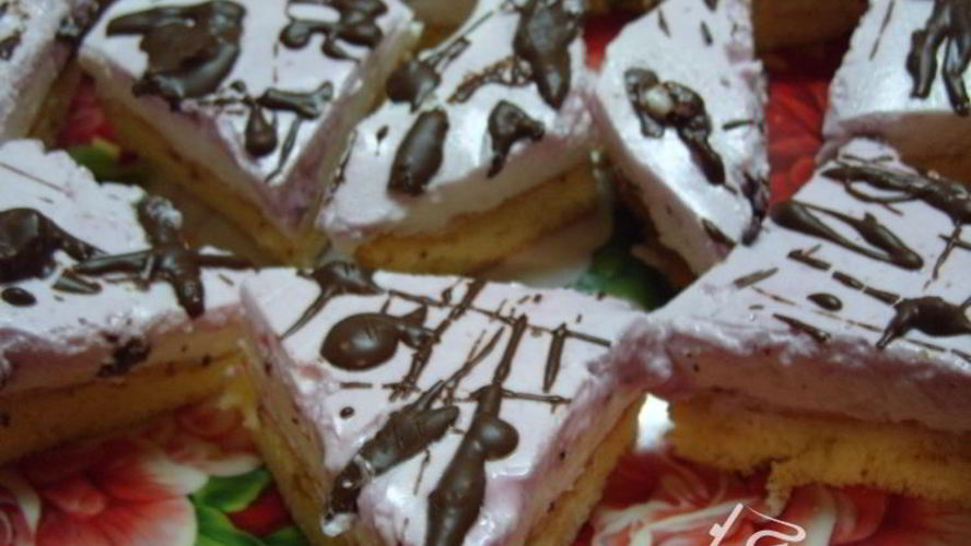 Рецепт бисквитных пирожных птичье молоко