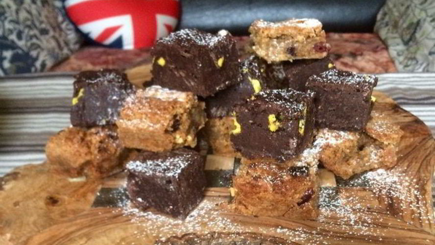 Рецепт блонди — белого брауни