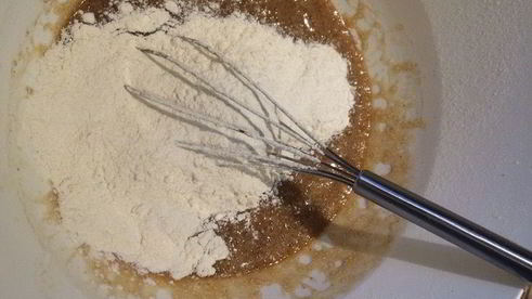 блонди — белый брауни