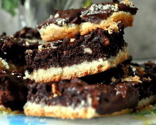 Брауни с орехом