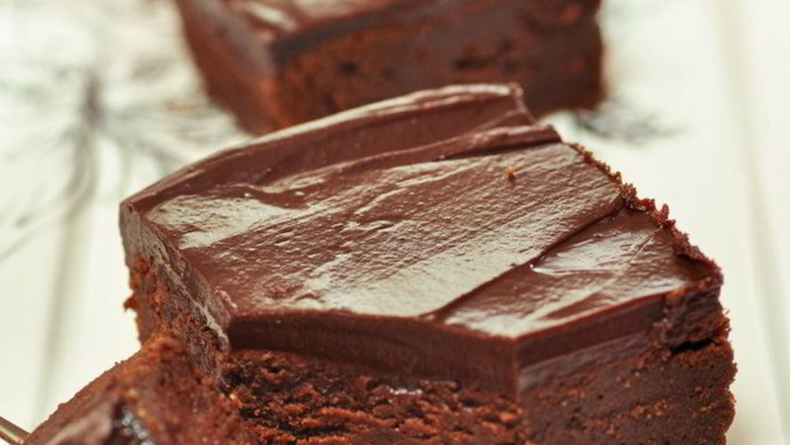 Рецепт брауниза с маскарпоне и ганашема