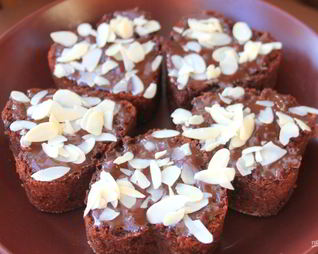 Быстрые шоколадные пирожные