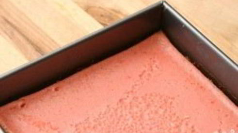 лимонно-клубничные пирожные