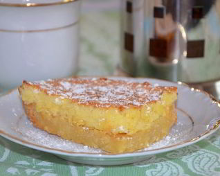 Лимонные пирожные