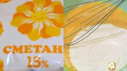 медово-апельсиновые пирожные со сгущенкой