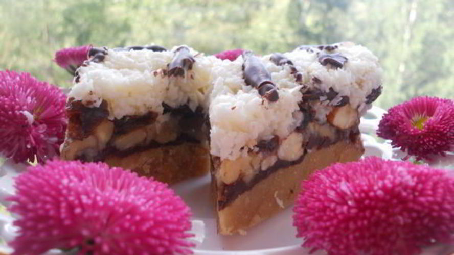 Рецепт пирожного кокосового техасского