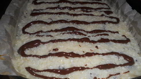 пирожное кокосовое техасское