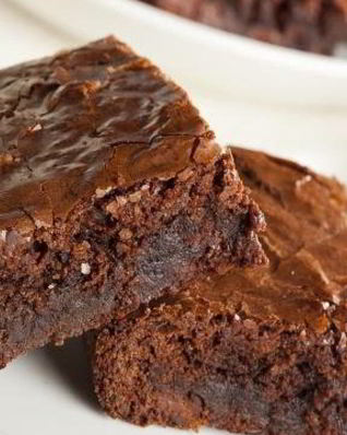 Пирожное ПП-брауни на десерт