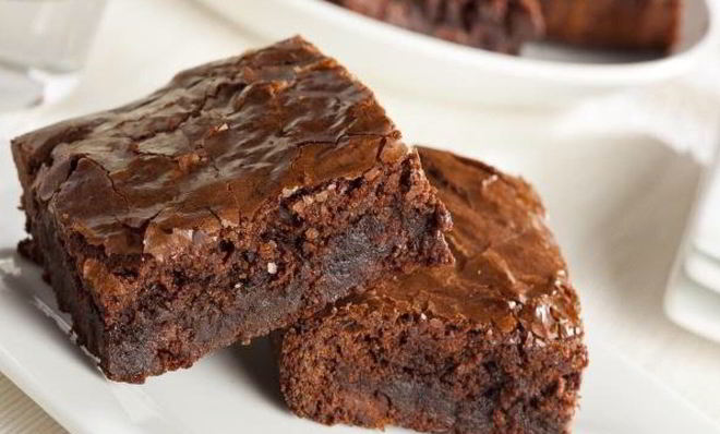 Пирожное ПП-брауни на десерт