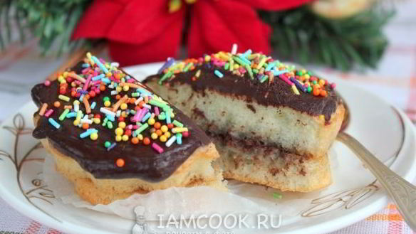 Рецепт Пирожных Буше , праздничные