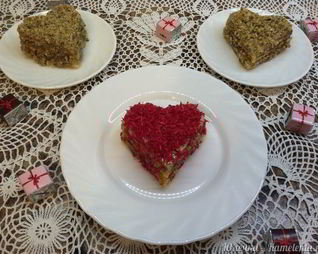 Пирожные из домашних вафель