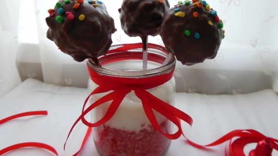 Рецепт пирожных на палочке