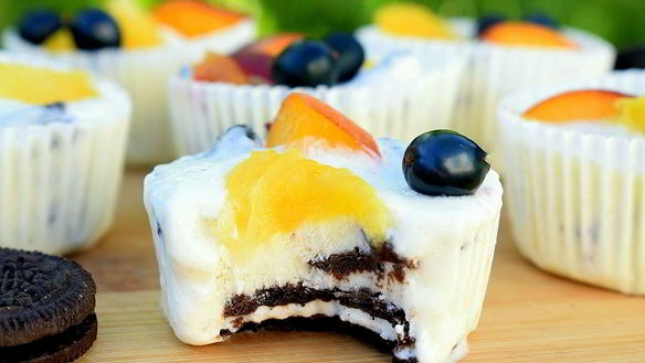 Рецепт Пирожных Орео под йогуртом