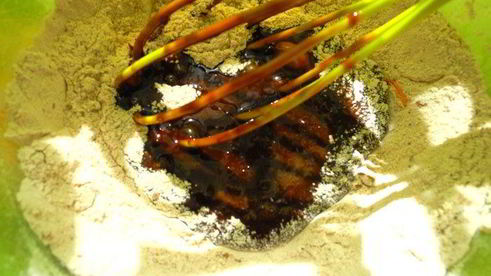 шоколадно-апельсиновые пирожные летим