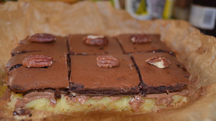 Рецепт шоколадна-лимонных пирожные