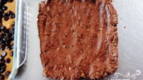 шоколадные пирожные с орехами