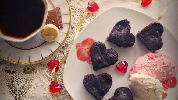 Рецепт Шоколадных пирожных с вишней