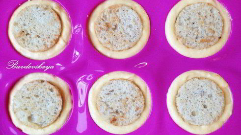 тыквенно-облепиховое пирожное