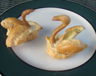 Заварные пирожные Лебеди