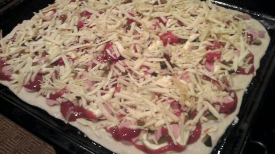 Рецепт домашней пиццы