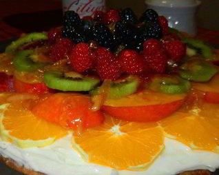 Фруктовая пицца