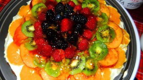 фруктовая пицца