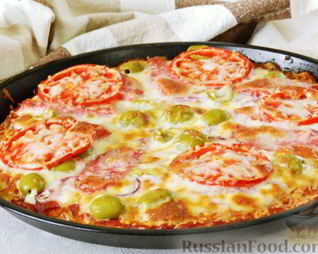 Картофельная пицца