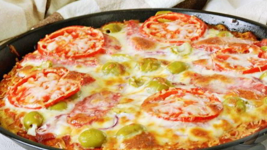 Рецепт картофельной пиццы