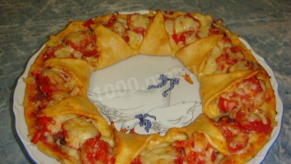 Рецепт Королевской пиццы в духовке