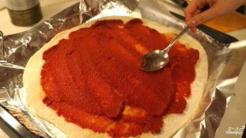 легкая пицца