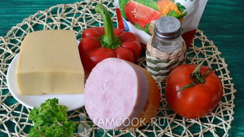 новогодняя пицца петушок