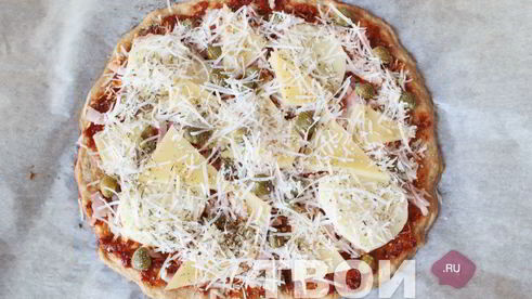 пицца без теста