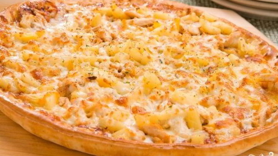 Рецепт пиццы гавайской с курицей