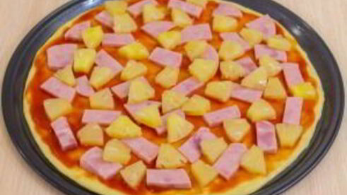 пицца гавайская