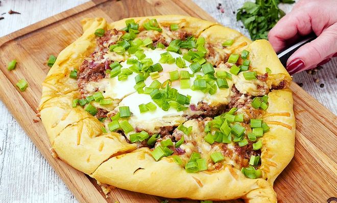 Пицца Лодочка