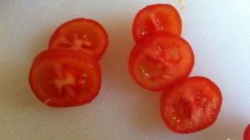 пицца маргарита на хлебе