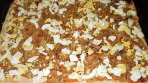 пицца на дрожжевом тесте по-домашнему