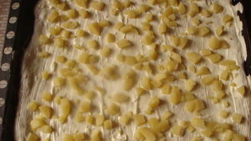 пицца ориентале с белым соусом