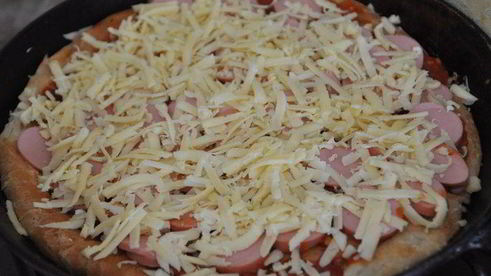 пицца по-дачному без выпечки