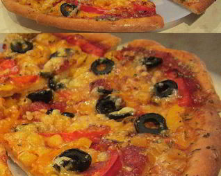 Пицца по-итальянски Салями