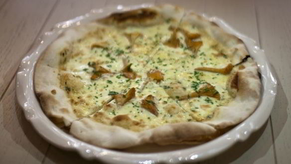 Рецепт Пиццы с лисичками