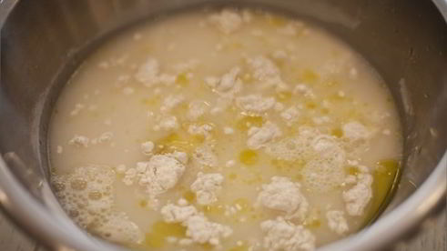 пицца с лисичками