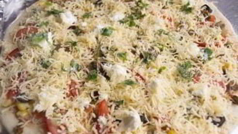 пицца с маслинами