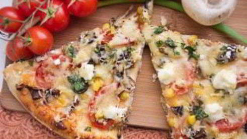 пицца с маслинами