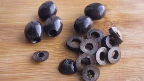 пицца с маслинами