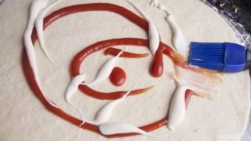 пицца с маслинами