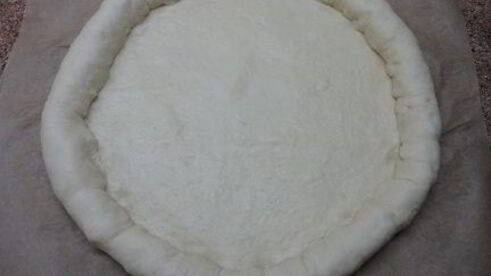 пицца с сосисками