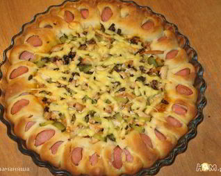 Пицца Цветочек